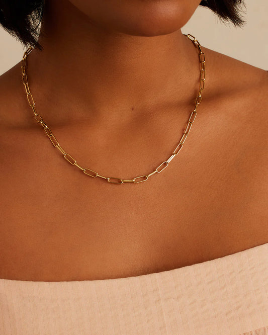 Gorjana Parker Necklace | Gold / 18”