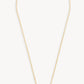 Kendra Scott Elisa Short Pendant Necklace / Gold Iridescent Drusy