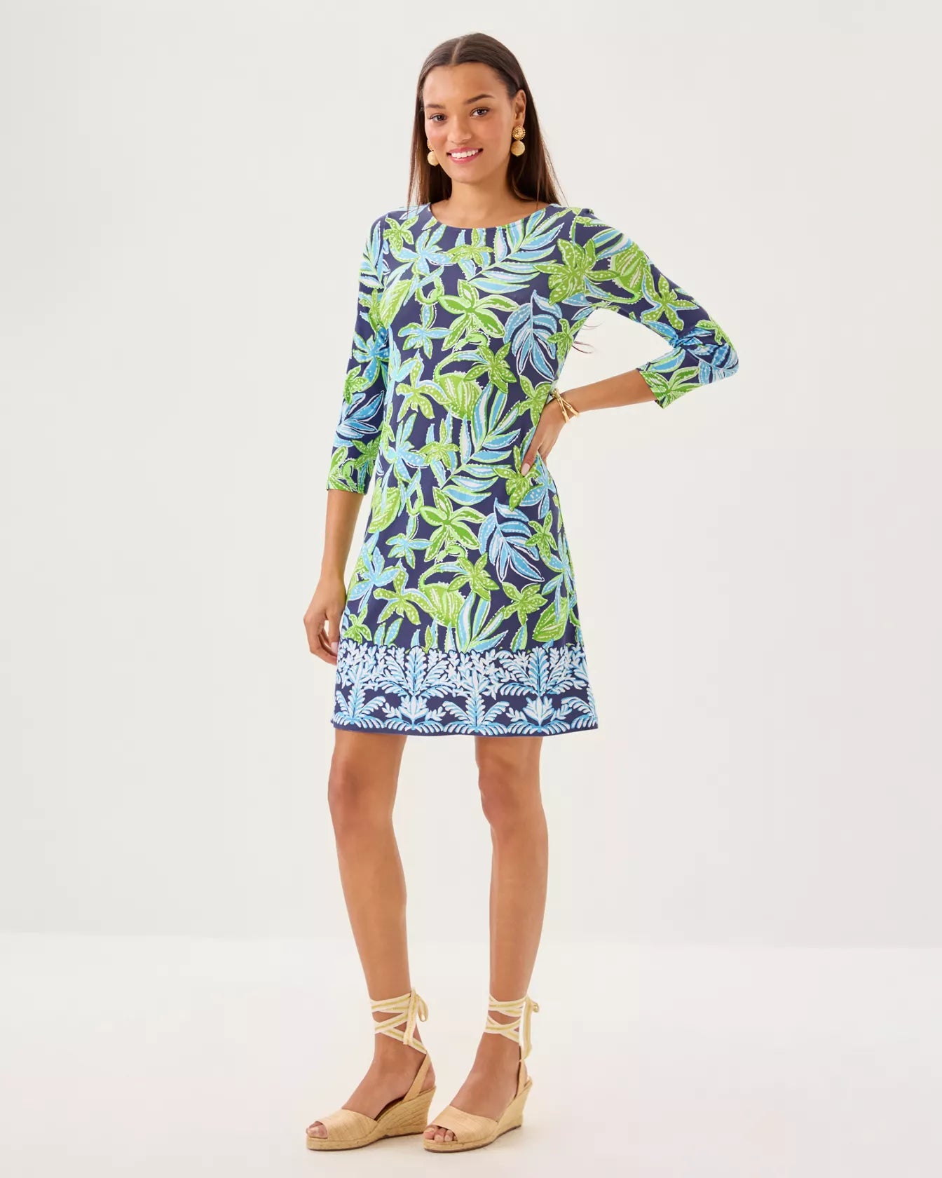 Ophelia 3/4 Sleeve Dress