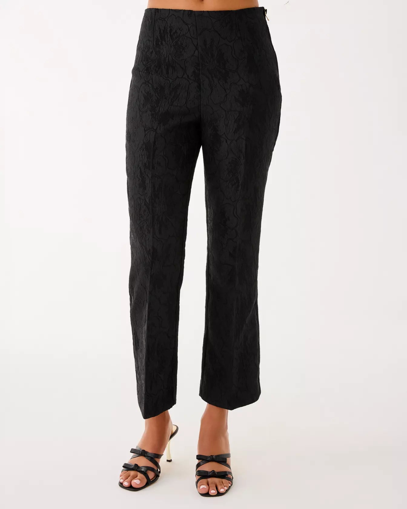 Jarrae High Rise Crop Flare