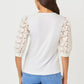 Ronson Eyelet Knit Top
