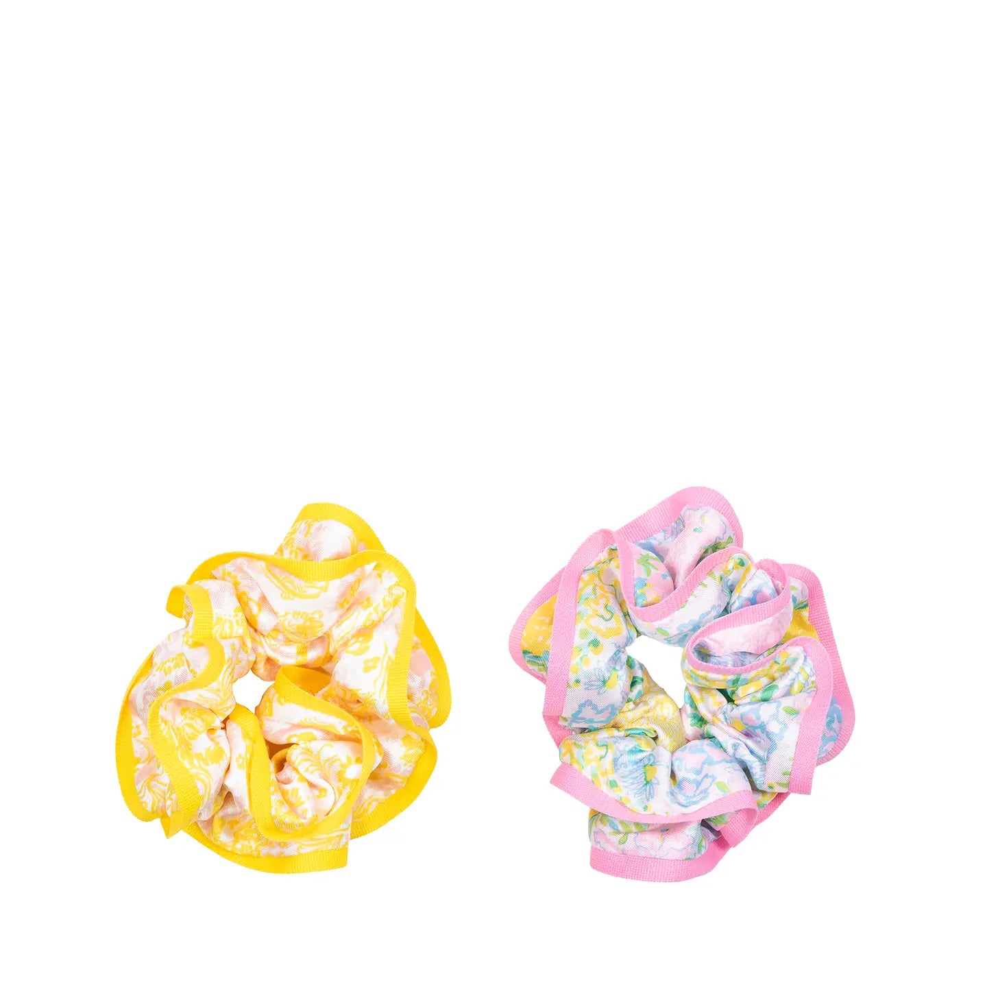 Layered Ruffle Scrunchie Set | Royal Zoo/Lilly Garden