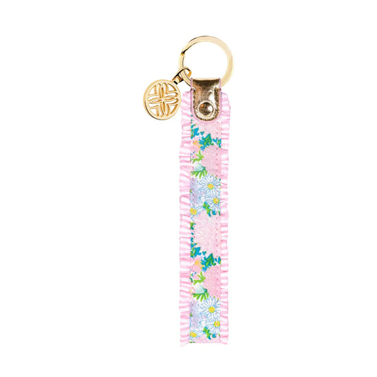Ruffle Strap Keychain | Lilly Garden Home