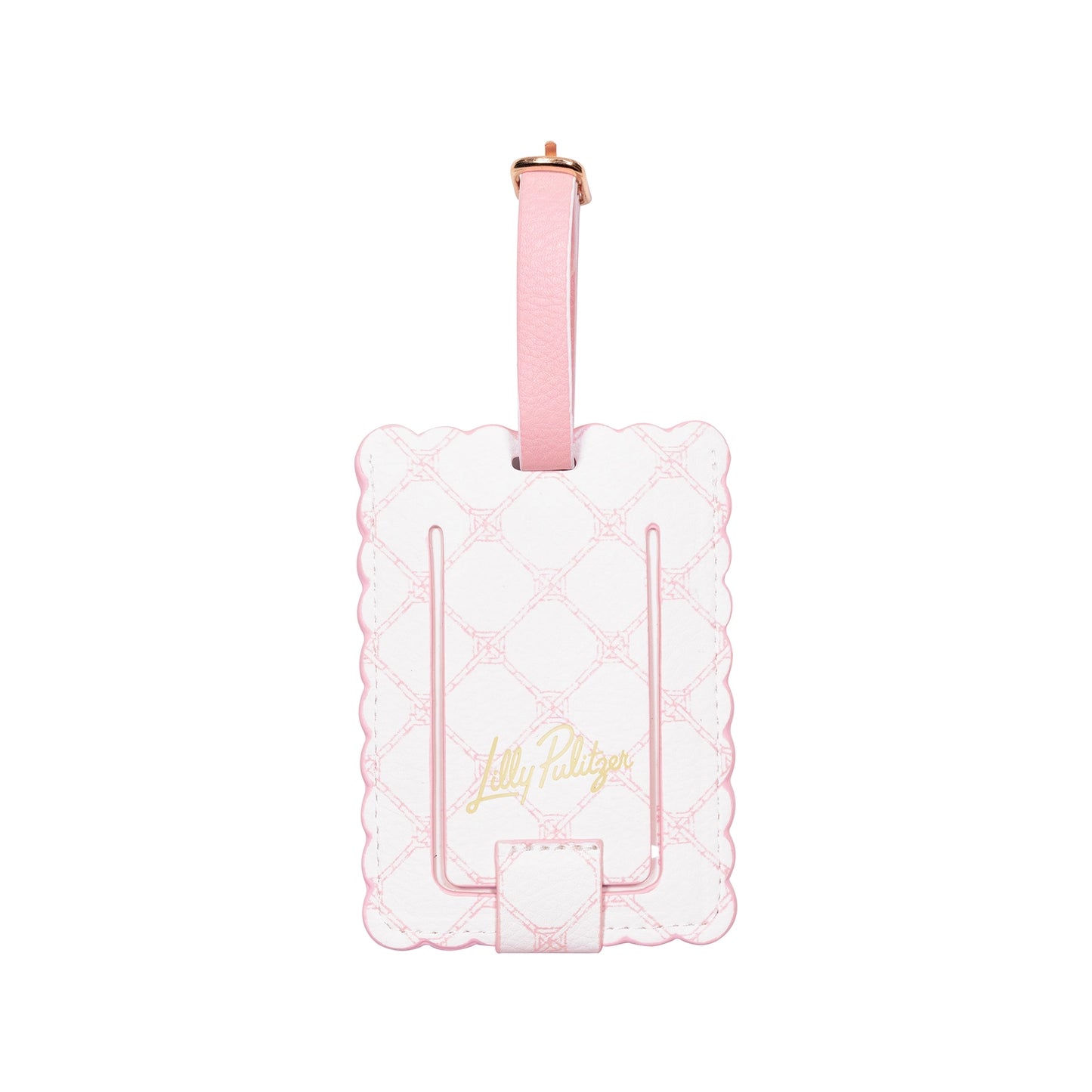 Scalloped Luggage Tag | Lilly Garden Home