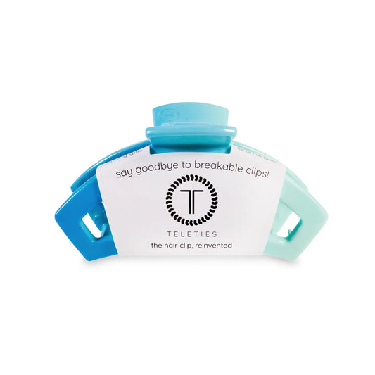 Open Hair Clip - Small - Poolside