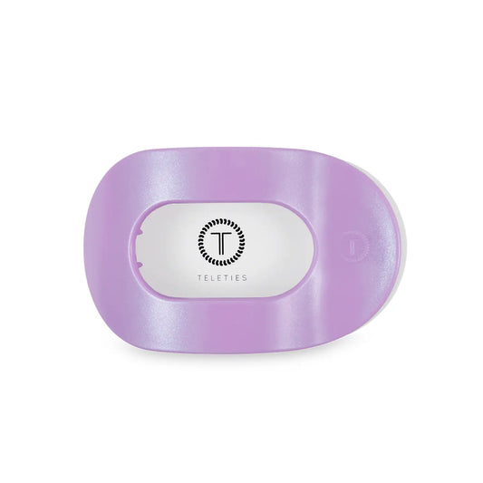 Round Flat Hair Clip - Medium - Springtime Sparkle