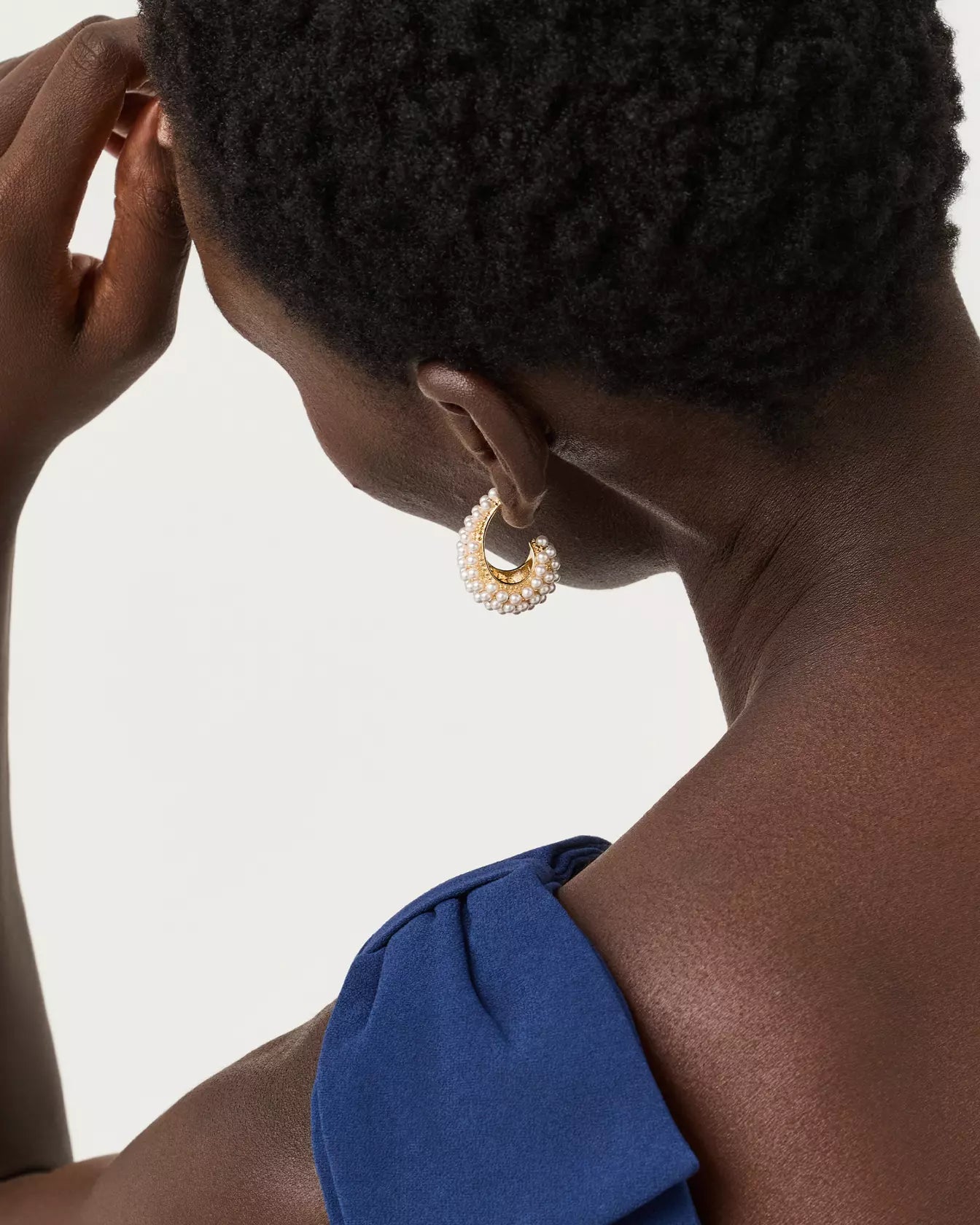 Lilly Of The Valley Hoop Earrings