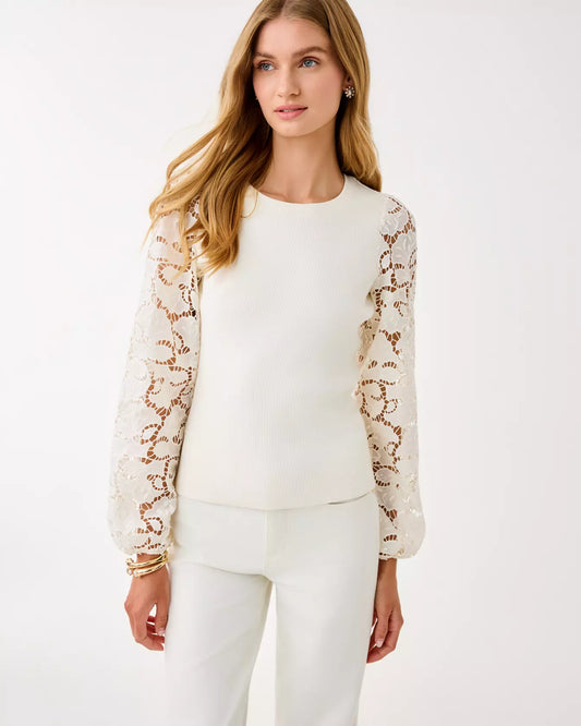 Bryant Lace Knit Top
