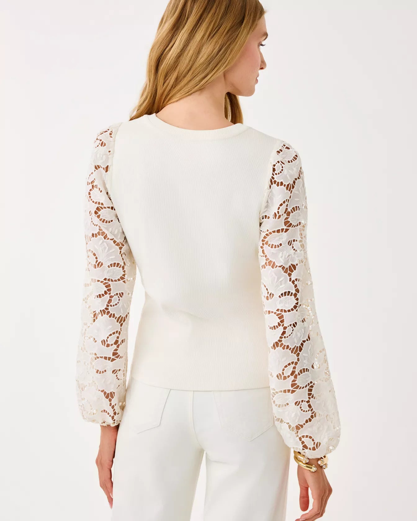 Bryant Lace Knit Top