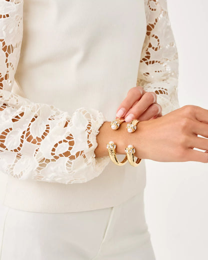 Bryant Lace Knit Top