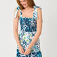 Athyn Smocked Maxi Dress