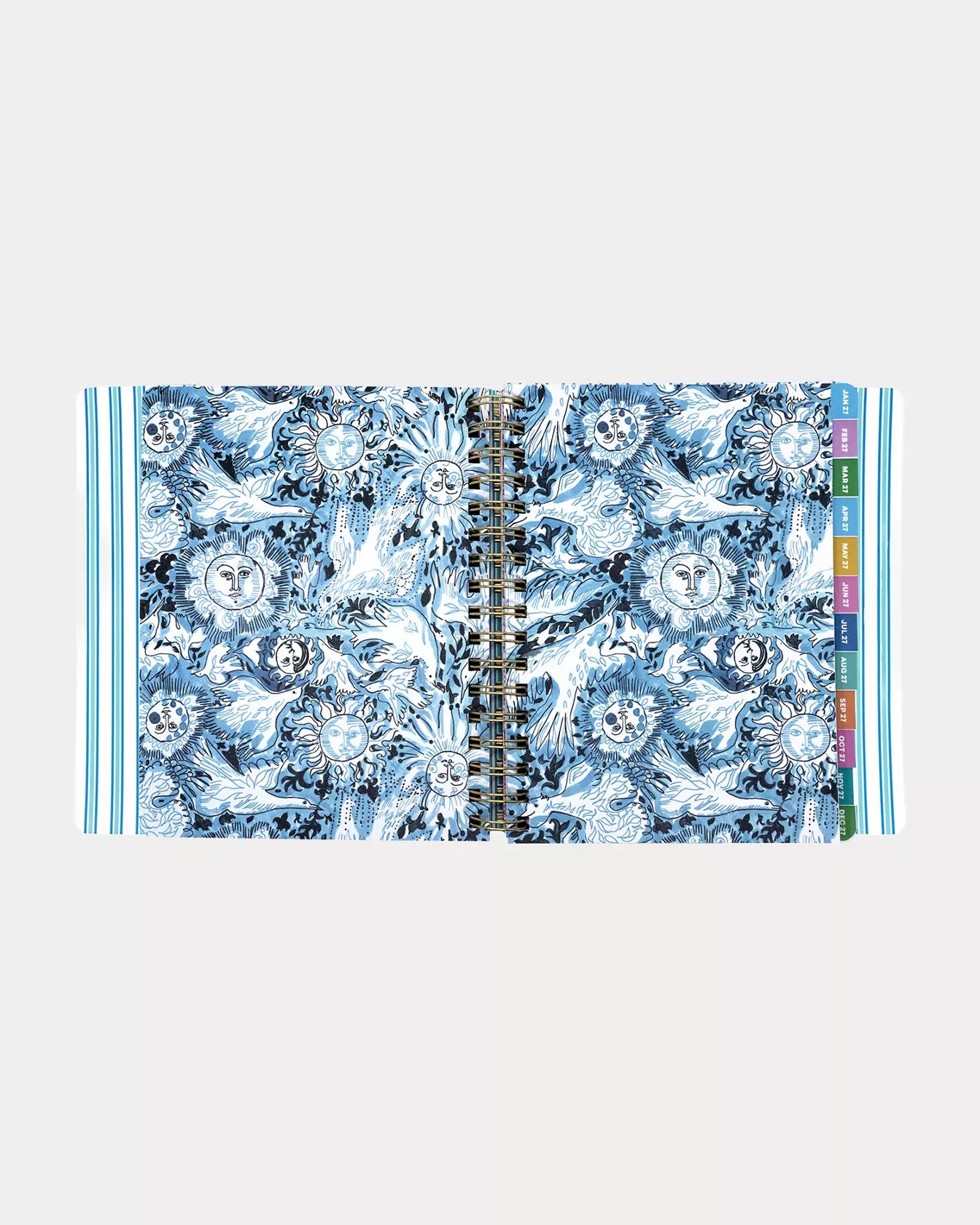 17 Month Soft Cover Planner, Shell Shine