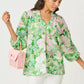 Lourdes 3/4 Sleeve Cotton Top