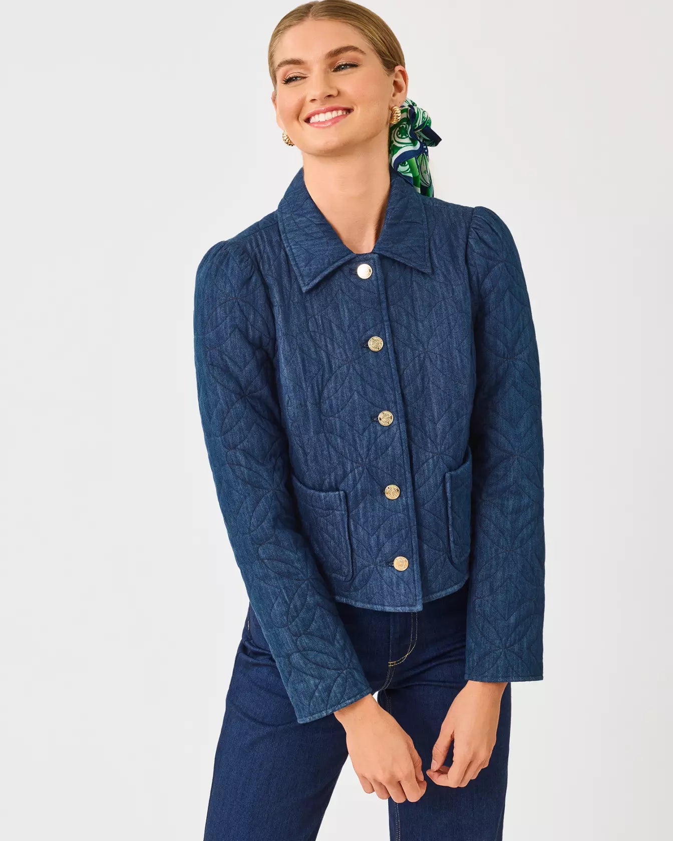 Peyser Quilted Denim Jacket