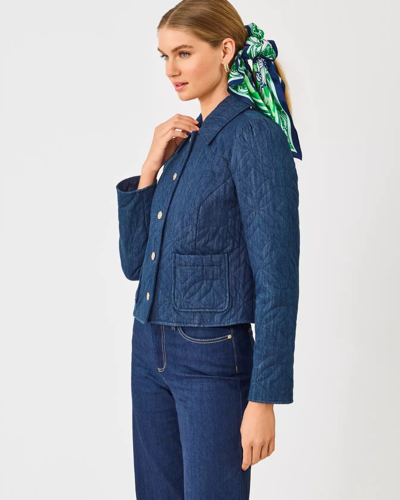 Peyser Quilted Denim Jacket