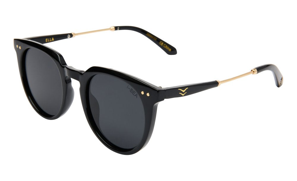 I-Sea Ella / Black / Smoke Polarized Lens
