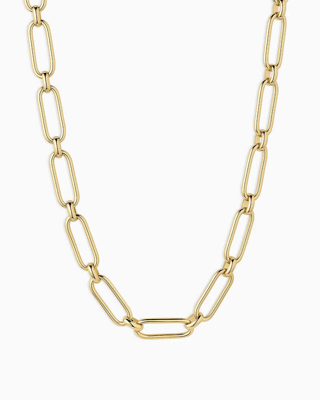 Gorjana Zoey Statement Link Necklace | Gold