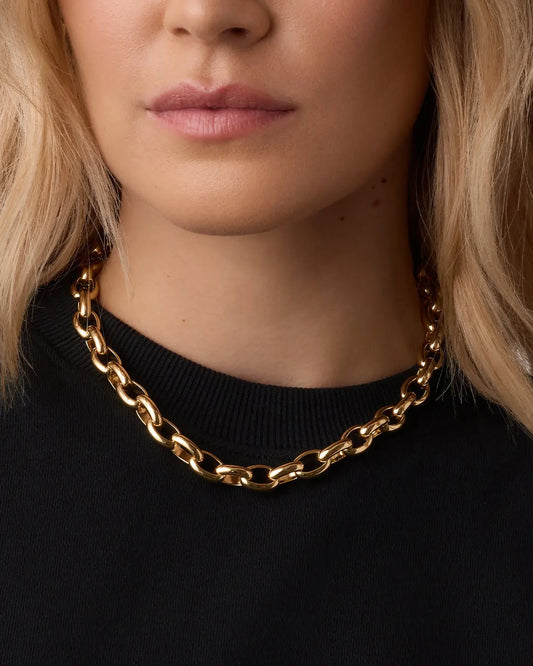Gorjana Avery Statement Necklace | Gold