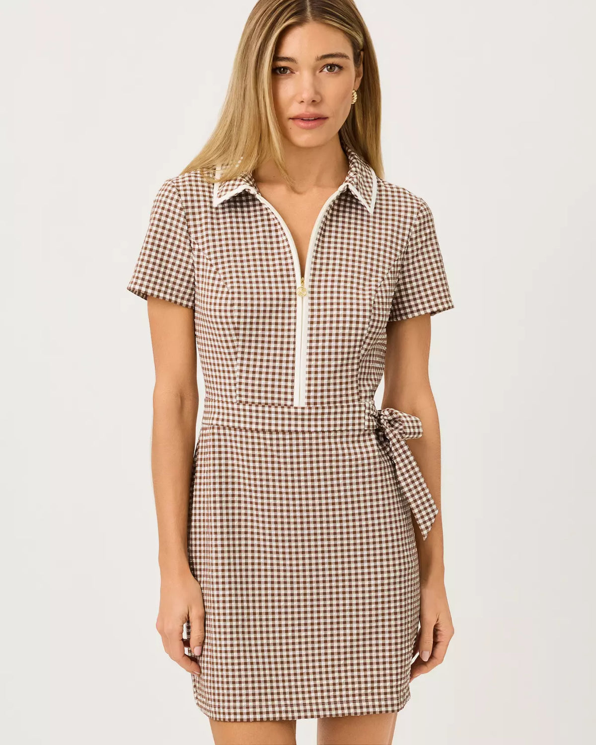 Kathy Short Sleeve Tie Dress UPF 50+