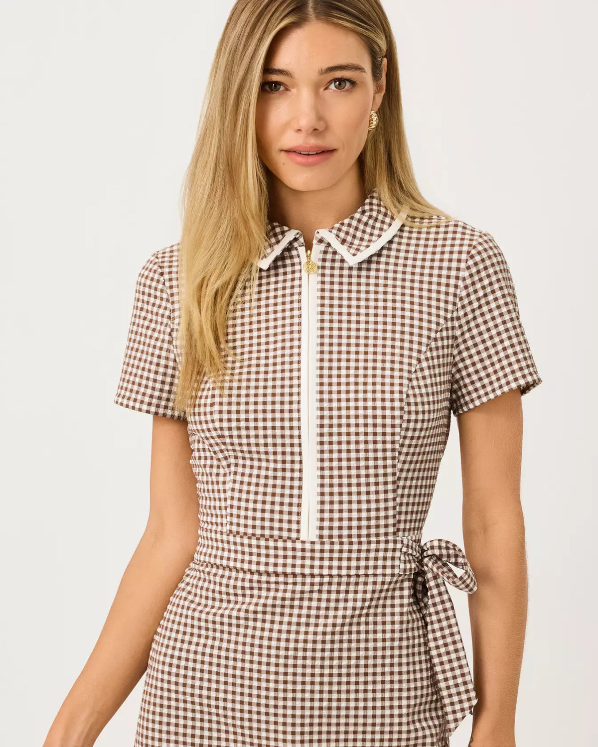 Kathy Short Sleeve Tie Dress UPF 50+