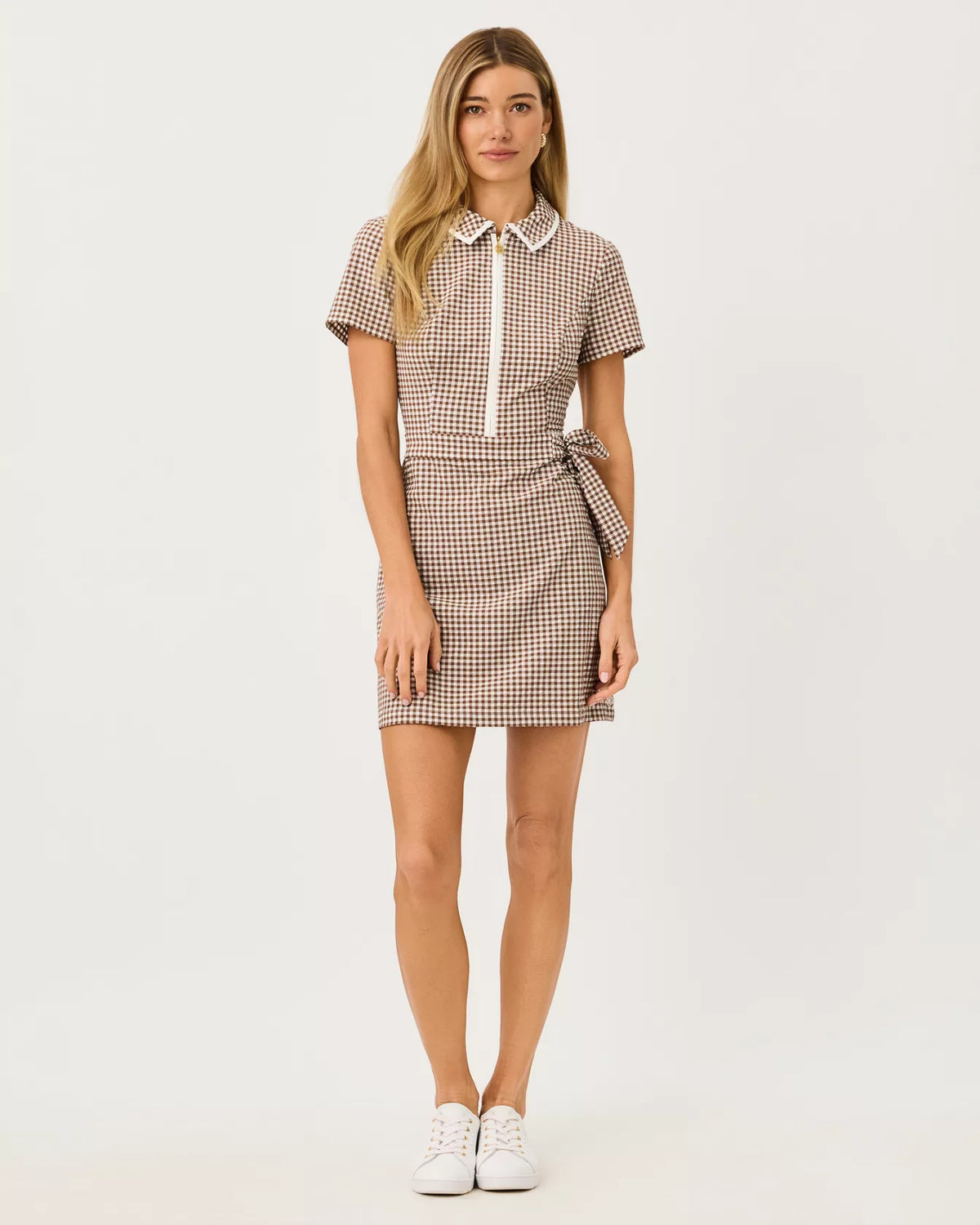 Kathy Short Sleeve Tie Dress UPF 50+