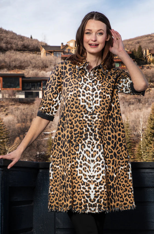 Dizzy Lizzie Chatham | Cheetah Print