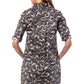 Dizzy Lizzie | Chatham Dress Leopard Camo Print
