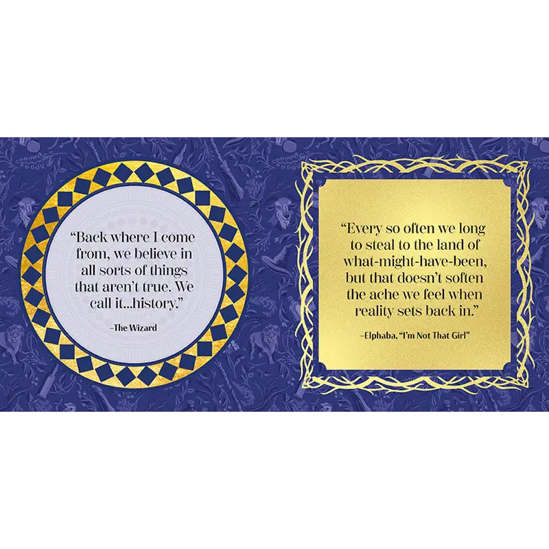 Wicked: Quotes of Grandiosity