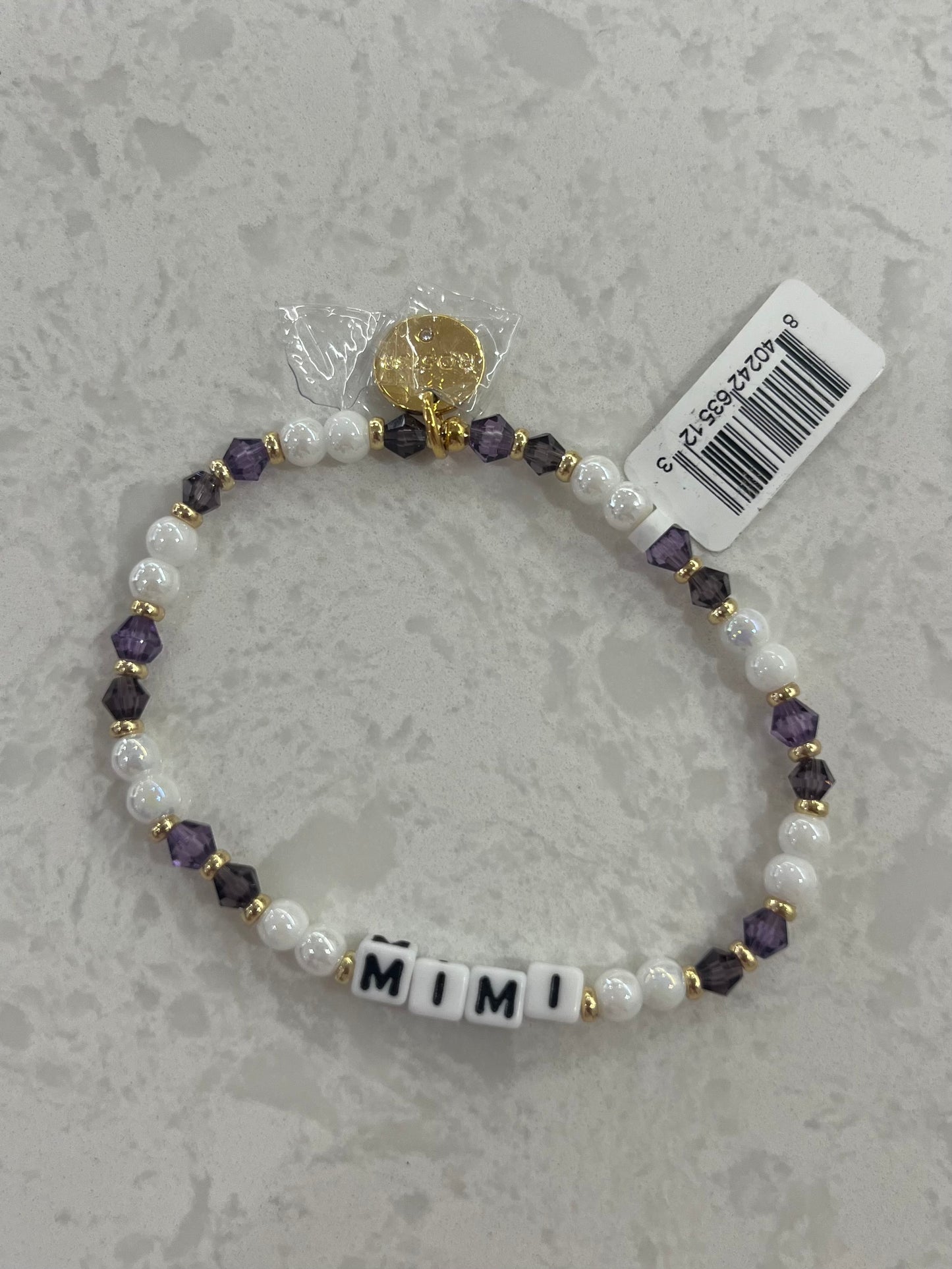 Mimi-Passionate Purple - White