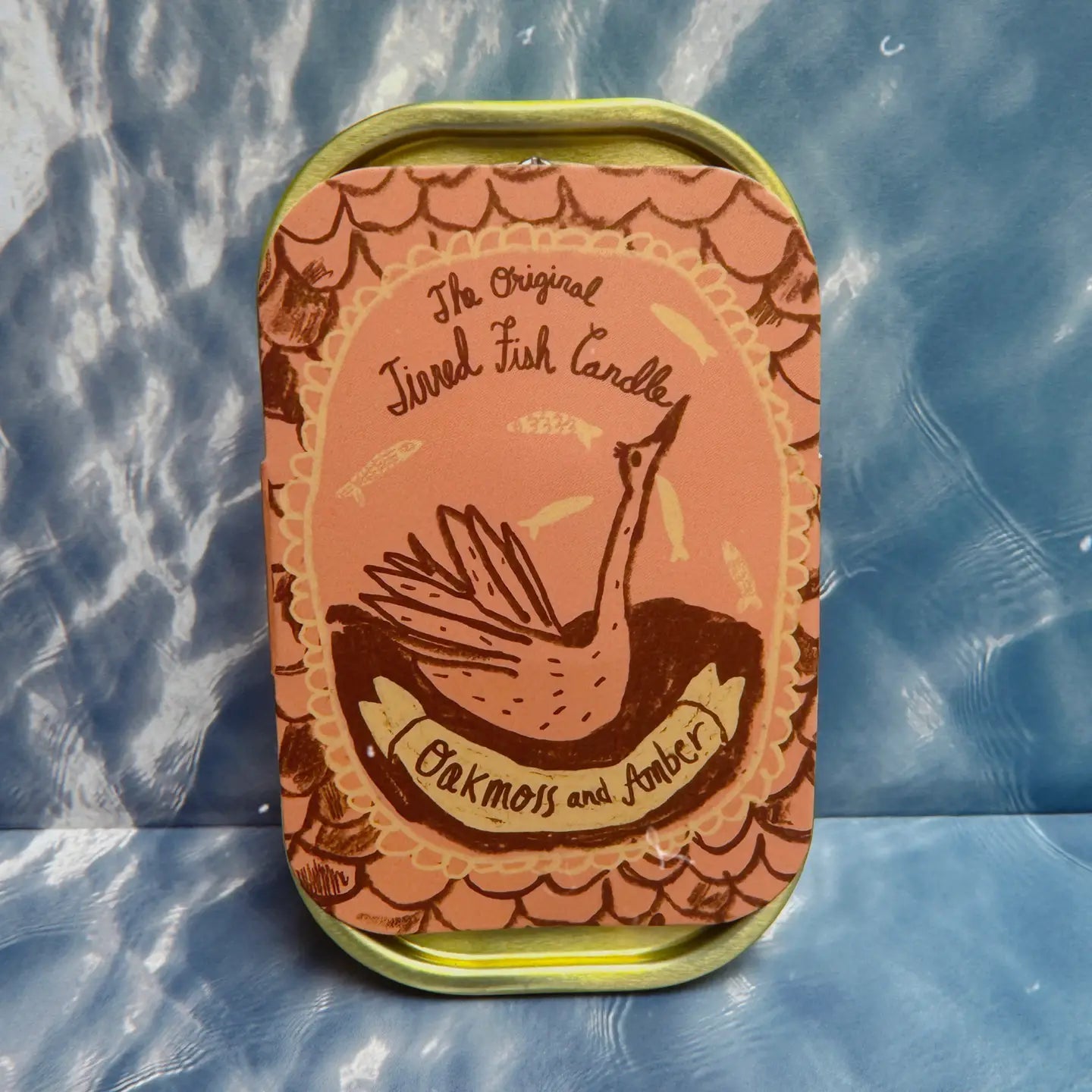 Tinned Fish Candle | Oakmoss & Amber TESTER