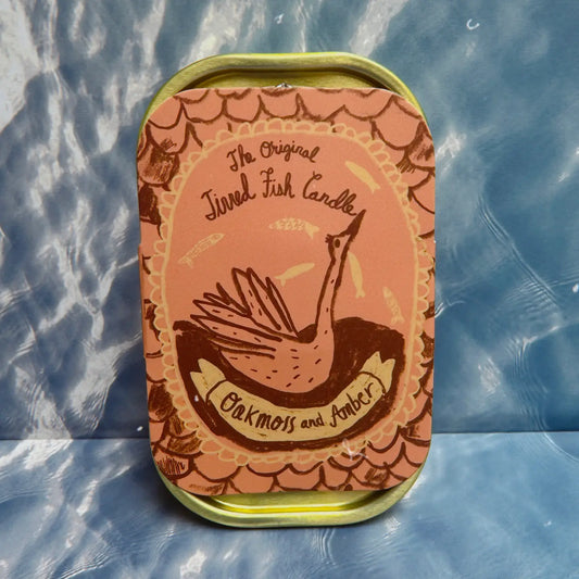 Tinned Fish Candle | Oakmoss & Amber