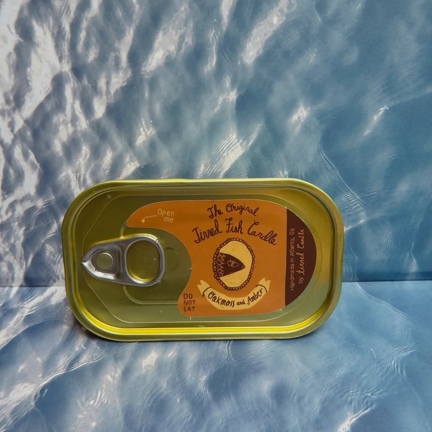 Tinned Fish Candle | Oakmoss & Amber TESTER