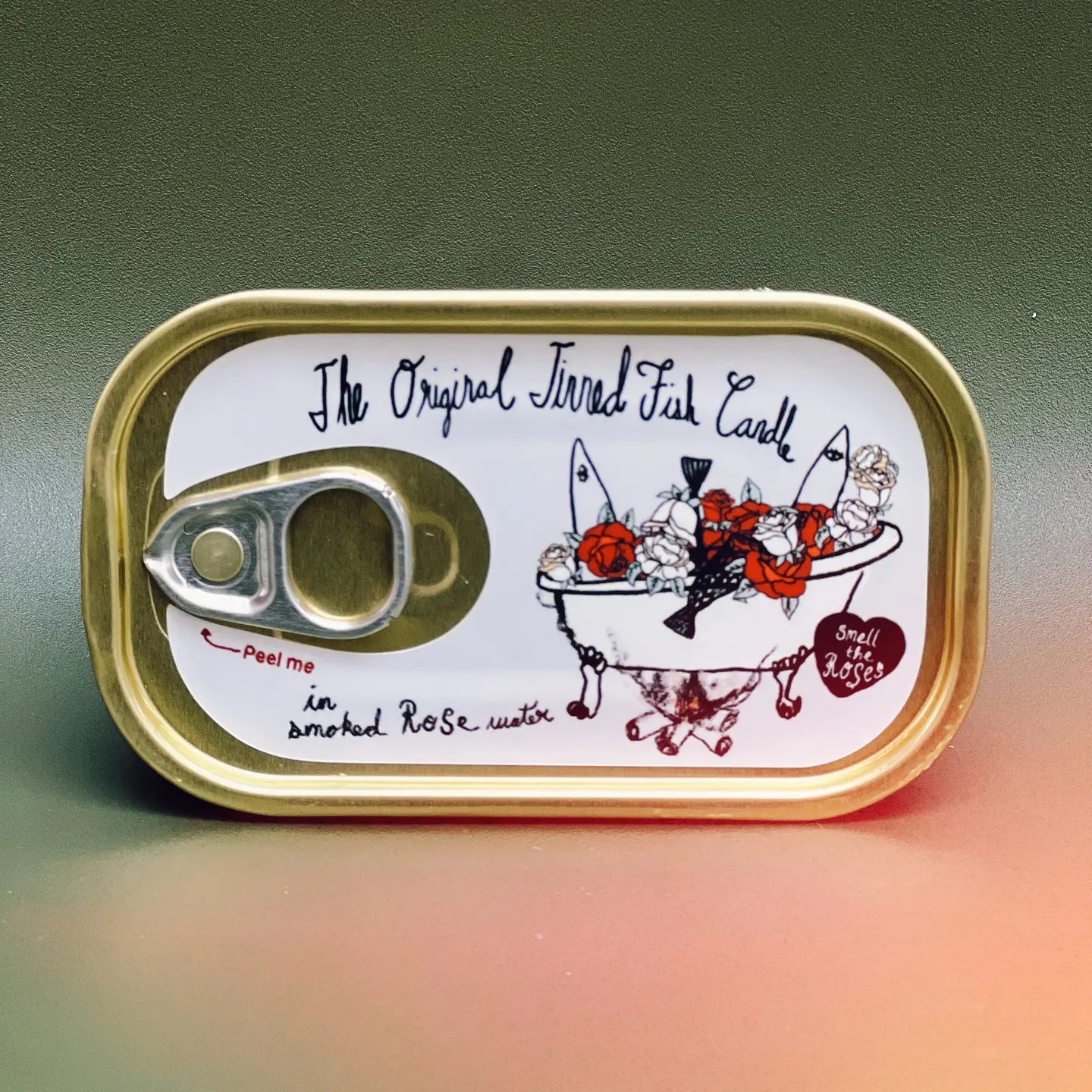 Tinned Fish Candle | Smoked Rose Water