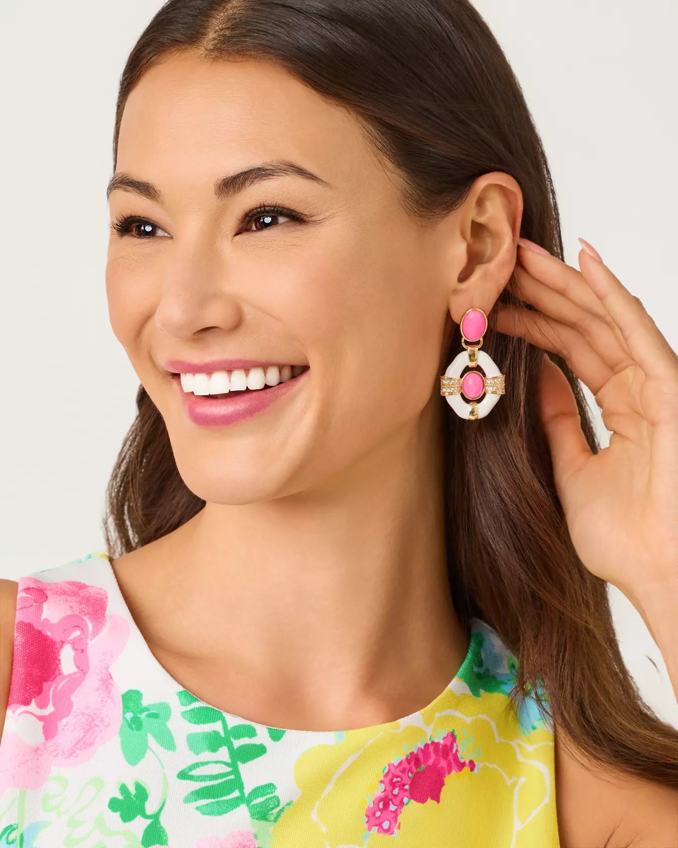Fleur De Lilly Doorknocker Earrings