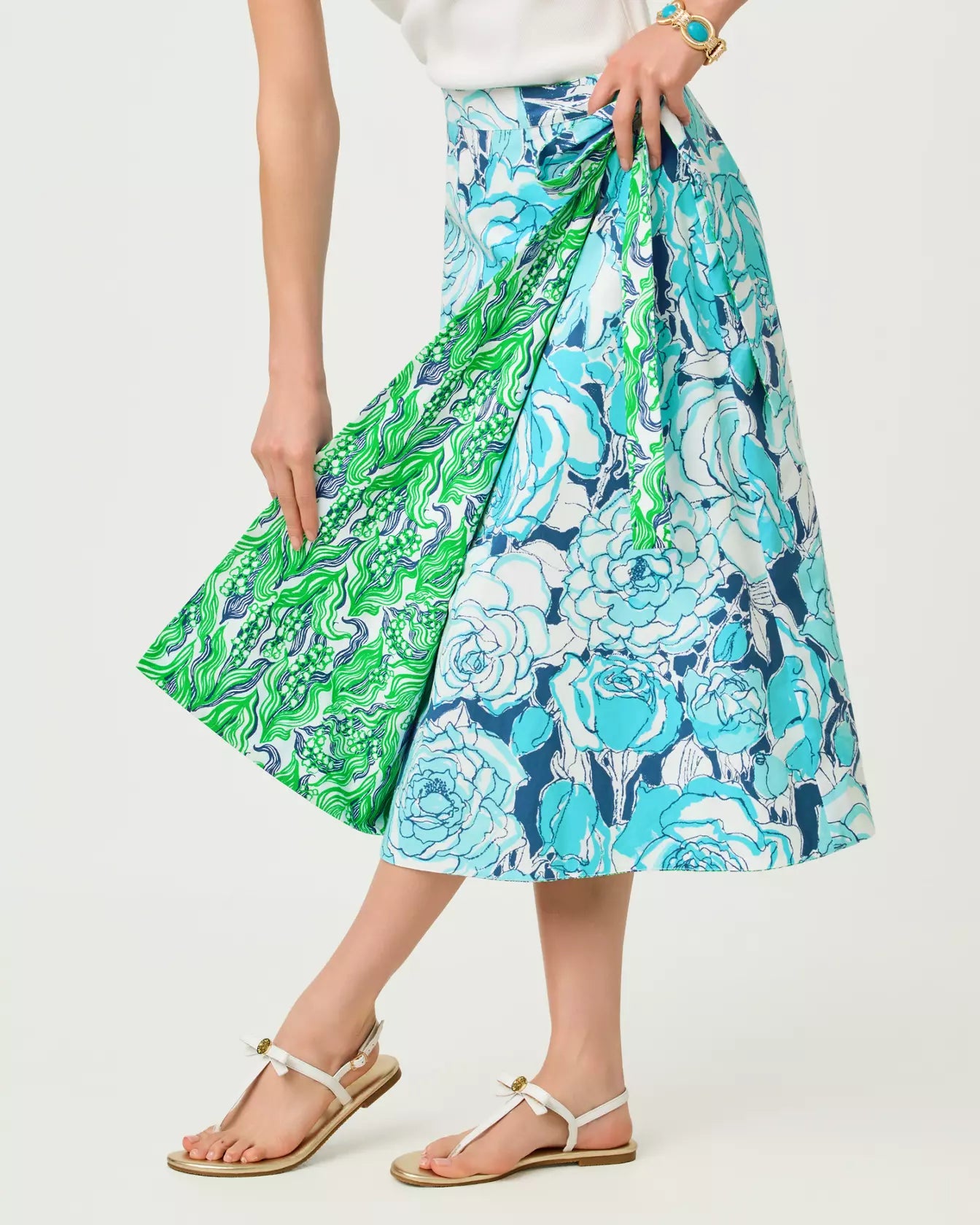 Constance Reversible Midi Skirt