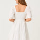 Hadly Short Sleeve Smocked Dress