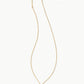 Kendra Scott Cross Pendant Necklace | Gold Metal