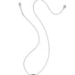 Kendra Scott Mini Elisa USA Pendant Silver Necklace /   Red White Blue