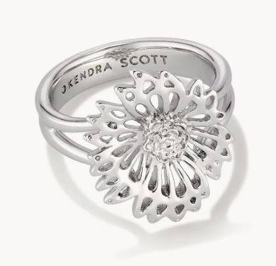 Kendra Scott Brielle Band Ring / Silver 6