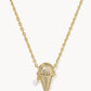 Kendra Scott Ice Cream Gold Short Pendant Necklace /  Ivory Mother-of-Pearl