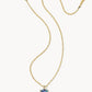 Kendra Scott Lucia Shell Gold Short Pendant Necklacee / Abalone Shell,
